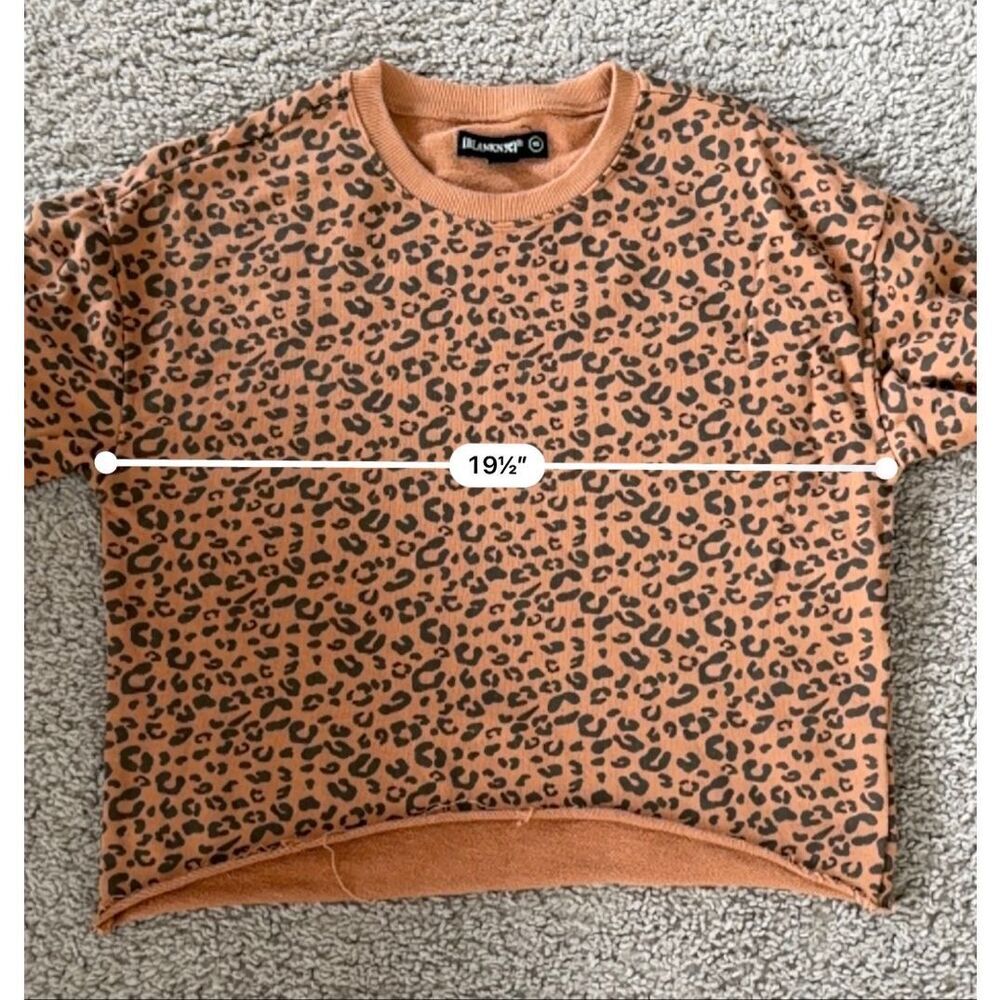 Blank NYC Leopard Print Sweatshirt - Picture 8 of 9